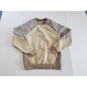 Paper Planes Men's US Size Medium Chromatic Sweatshirt Beige